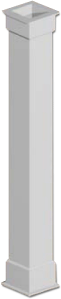 PVCプレーン角コラムラップ(152/203x2743mm)